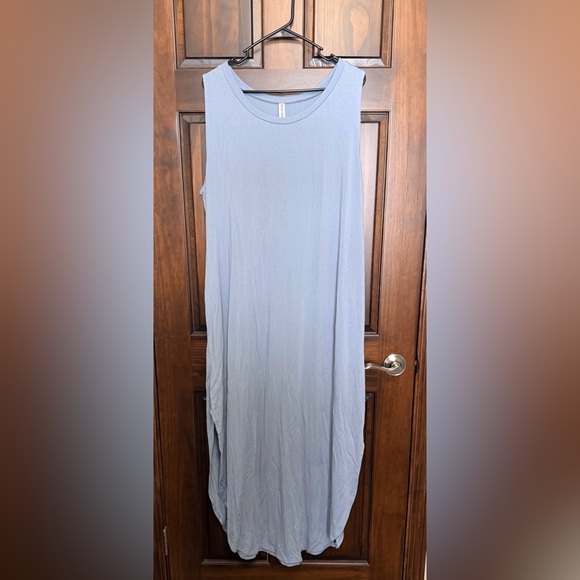 Zenana Outfitters Dresses & Skirts - Zenana Outfitters Light Blue Maxi Dress